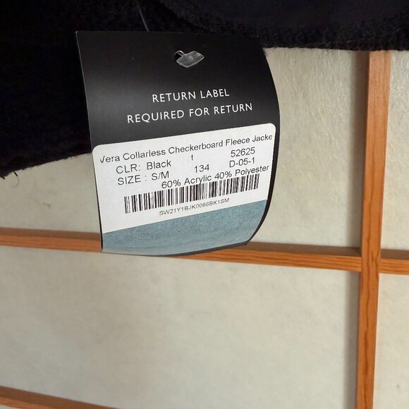 Storets Checkerboard Fleece Jacket - Picture 5 of 5